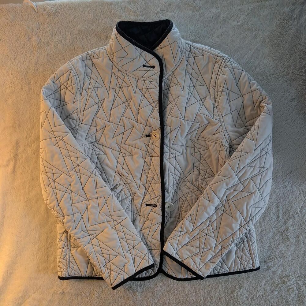 Unbranded Women's White and Black Jacket